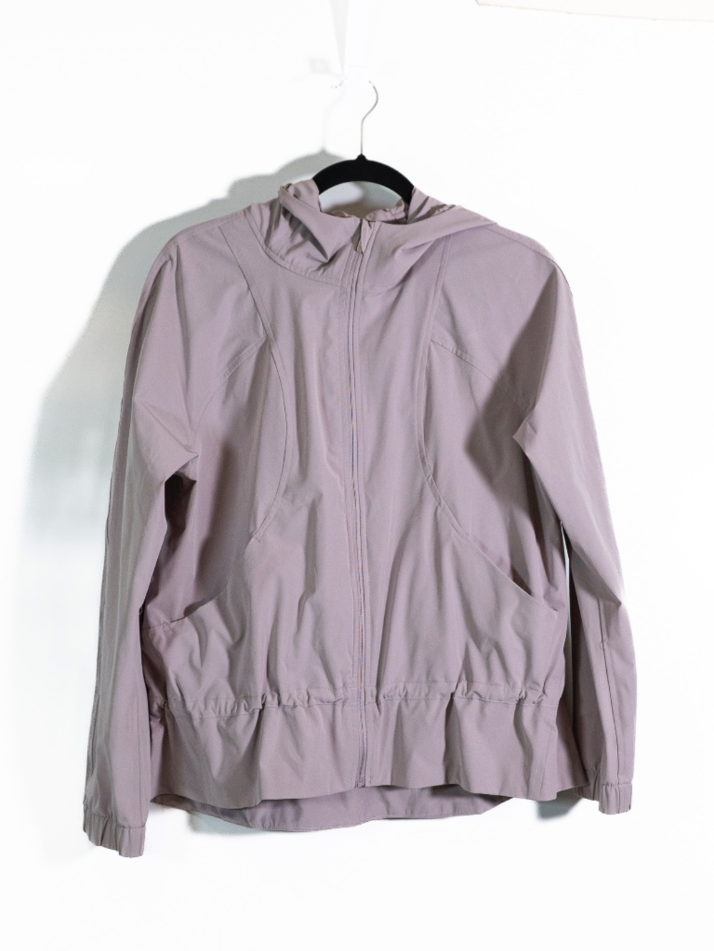 Lululemon Pack It Up Water Resistant Full Zip Lightweight Jacket Smoky Blush 8